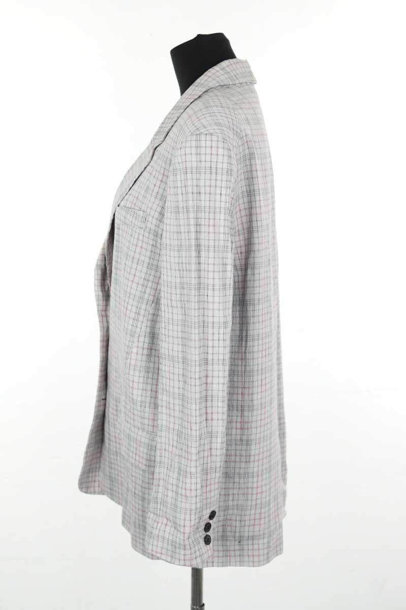 Linen blazer ISABEL MARANT ÉTOILE - SECONDE MAIN Grey