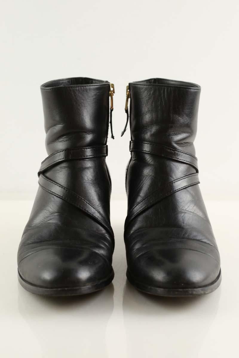 Albert leather boots LK BENNETT - Seconde Main Black