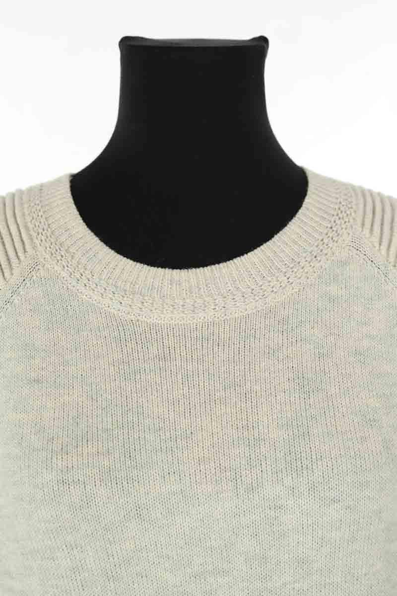 Cotton sweater ISABEL MARANT ÉTOILE - SECONDE MAIN Beige