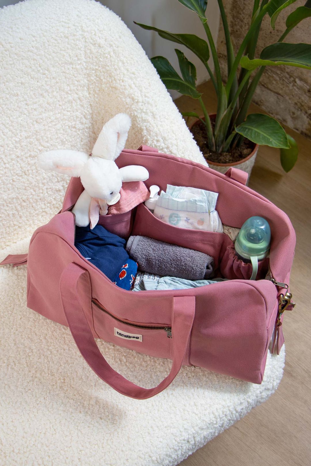 Basile diaper bag HINDBAG Pink