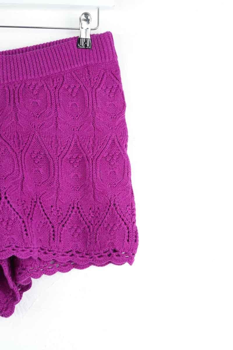 Cotton mini shorts SEZANE - Seconde main Purple