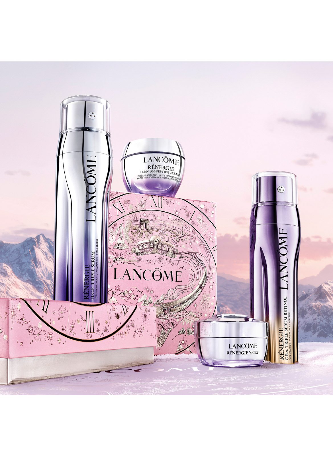 Coffret Rénergie Triple Sérum et Crème LANCÔME No color