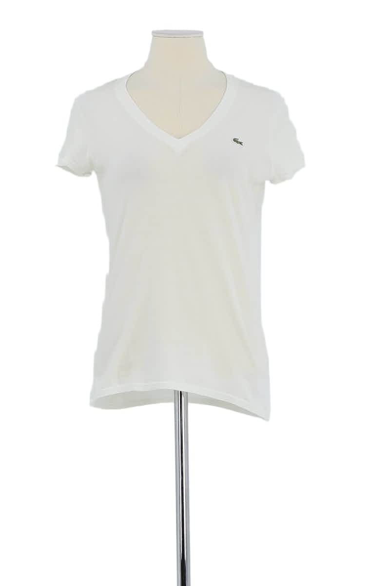 T-shirt LACOSTE - SECONDE MAIN White