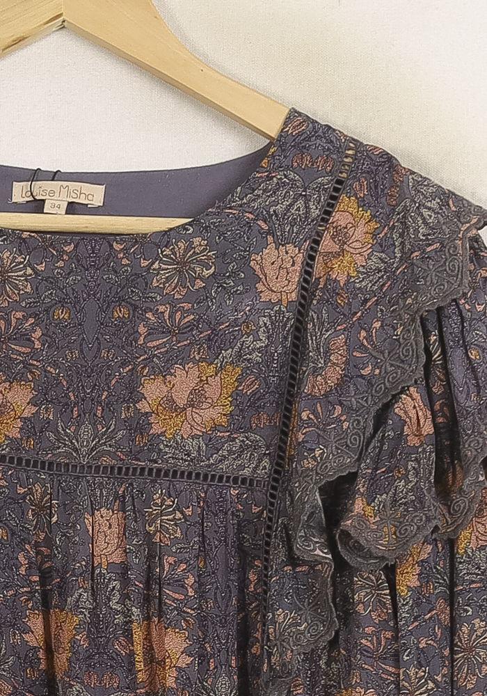 Blouse LOUISE MISHA - Seconde Main Purple