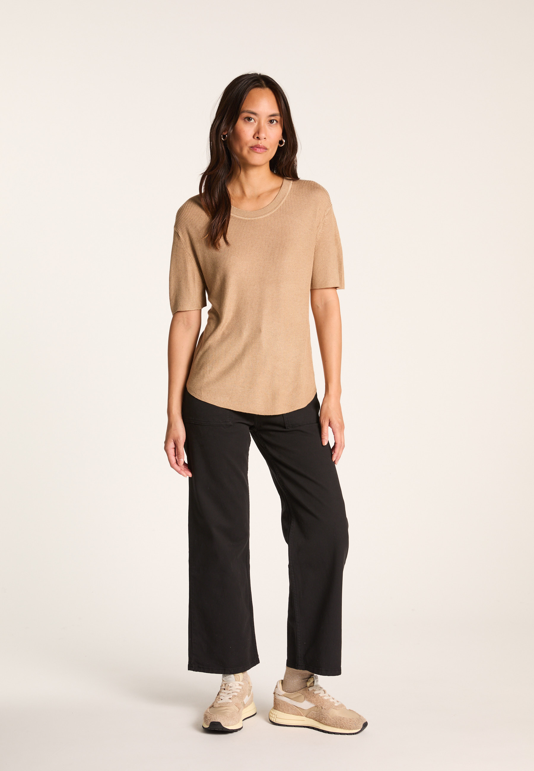 Bamboo and cashmere T-shirt MAISON MONTAGUT