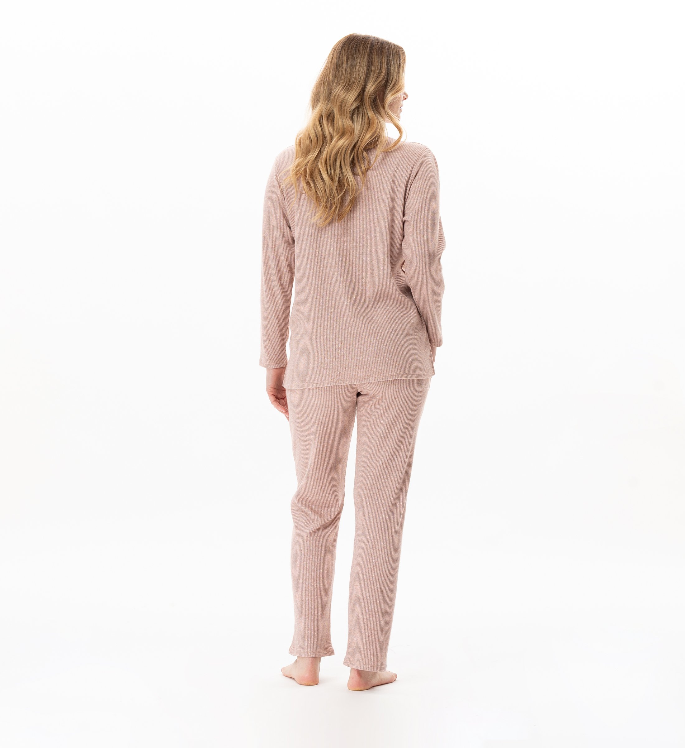 Lurex knitted homewear set LE CHAT Pink