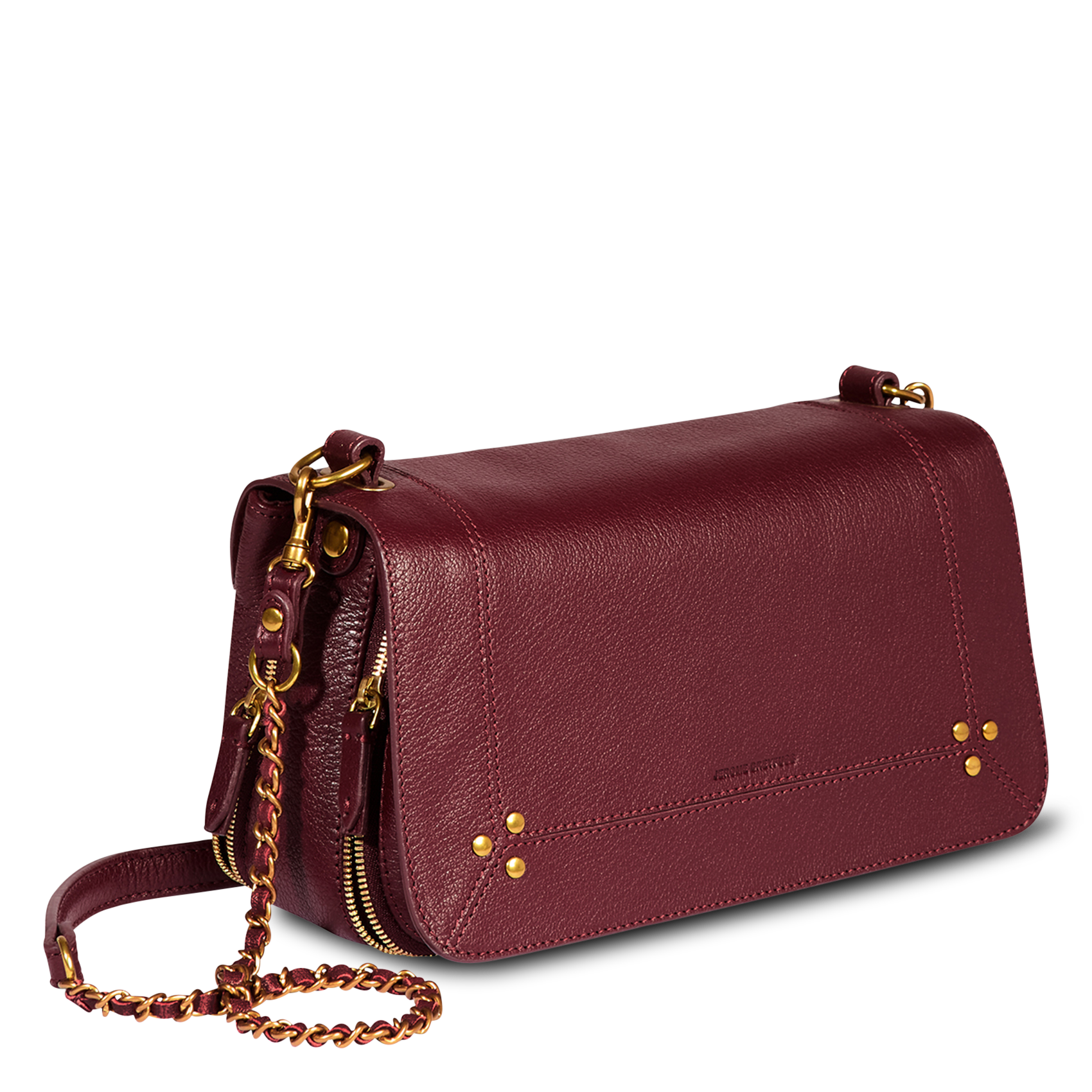 Dori leather shoulder bag JEROME DREYFUSS Red