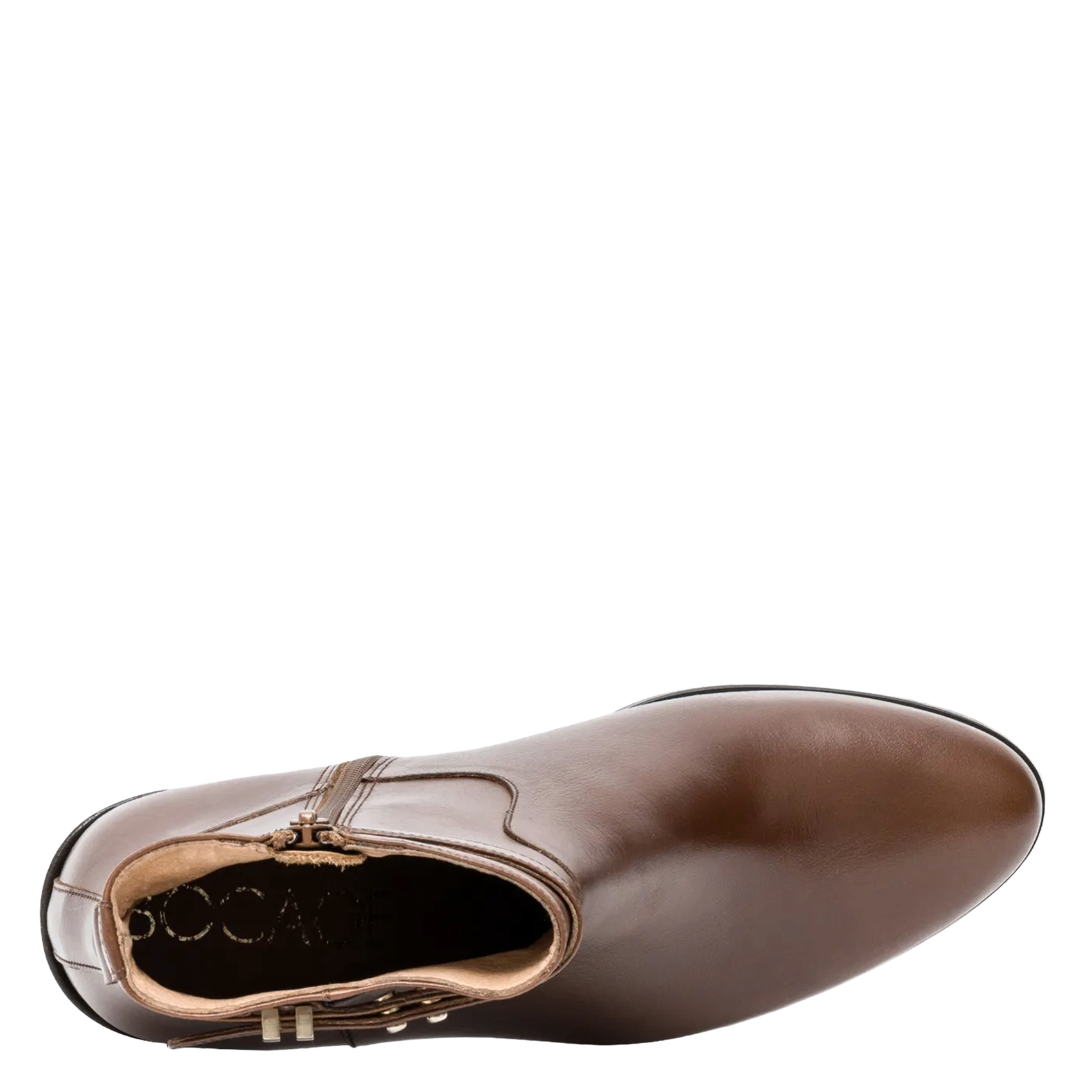 Bottines en cuir BOCAGE Marron