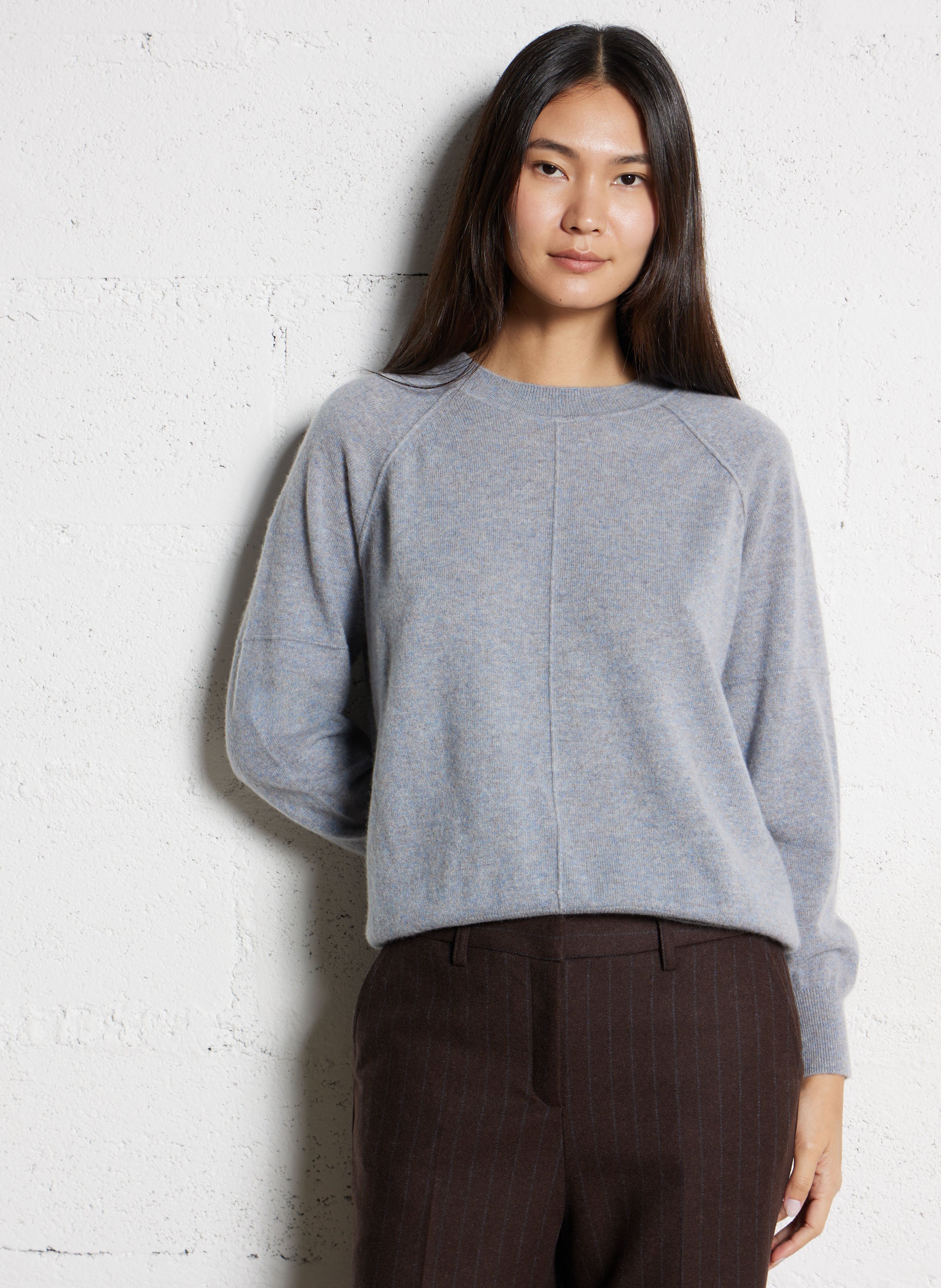 Belted cashmere sweater MAISON 123