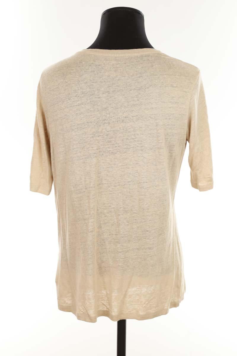 T-shirt MAJESTIC FILATURES - SECONDE MAIN Beige