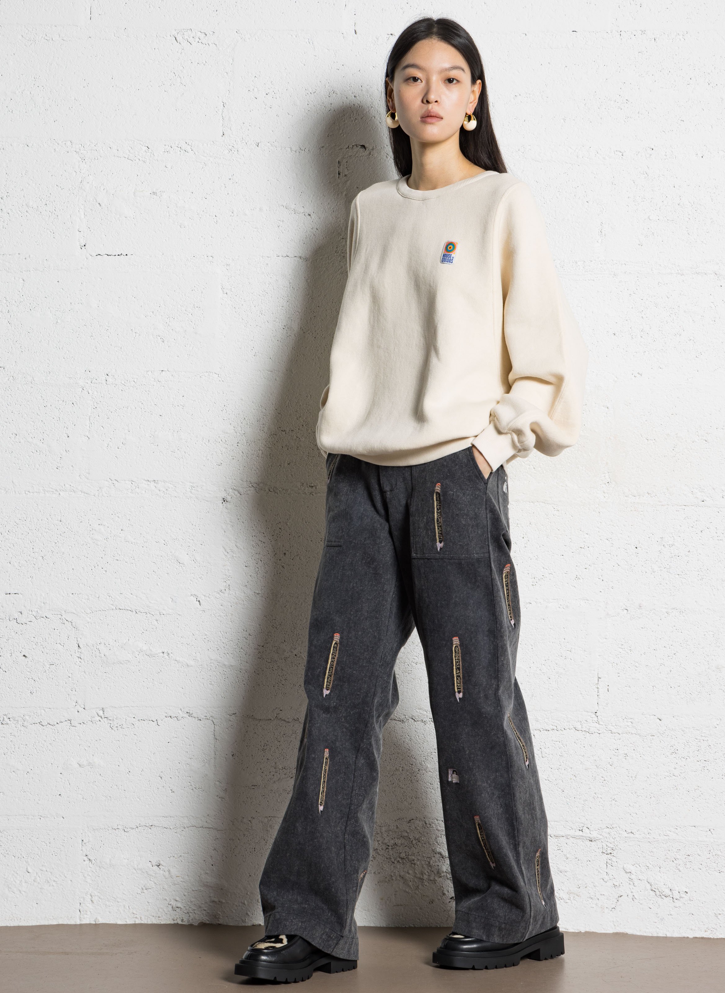 Derbies à plateau unies en cuir BOBBIES Multicolore