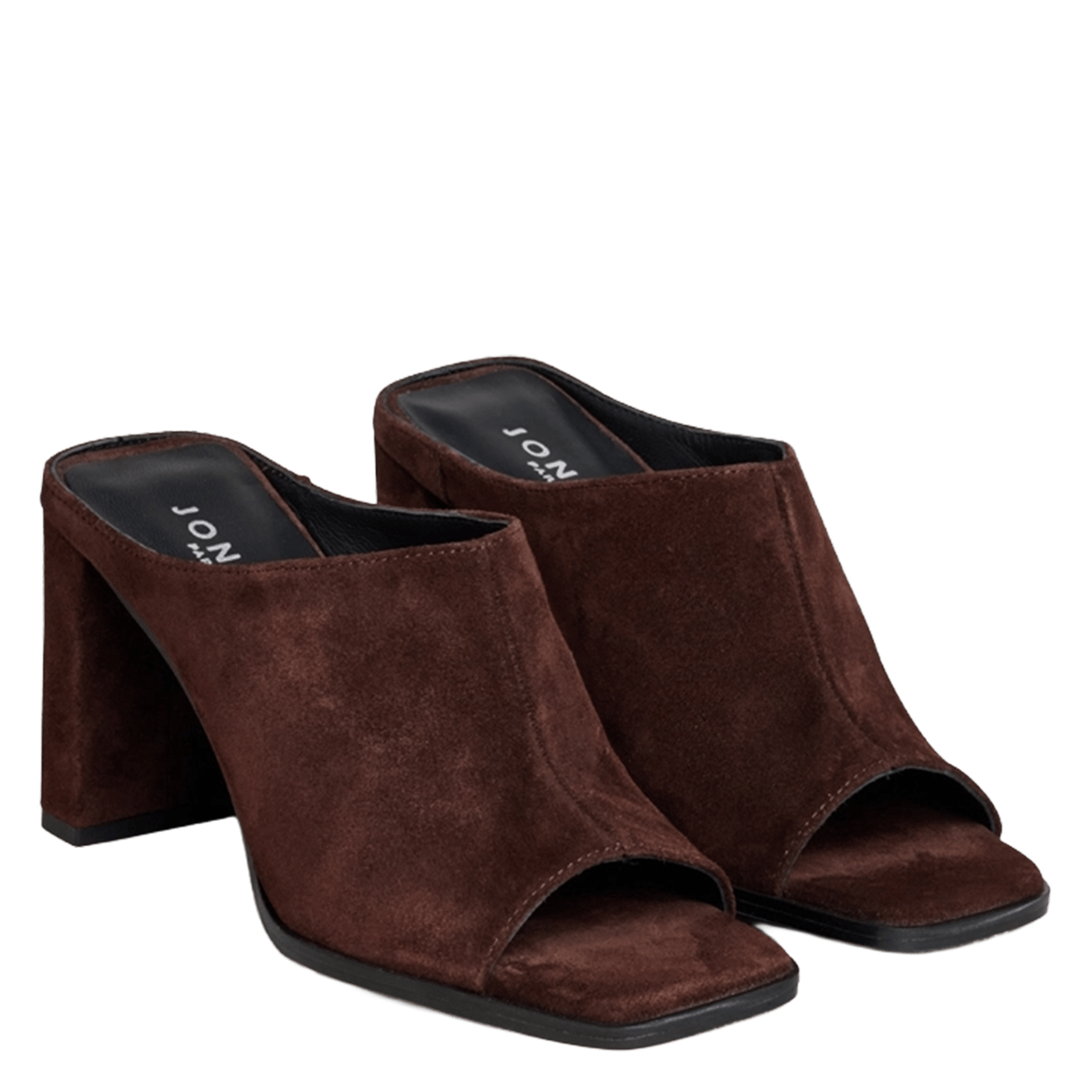 Mules hautes en cuir JONAK Marron