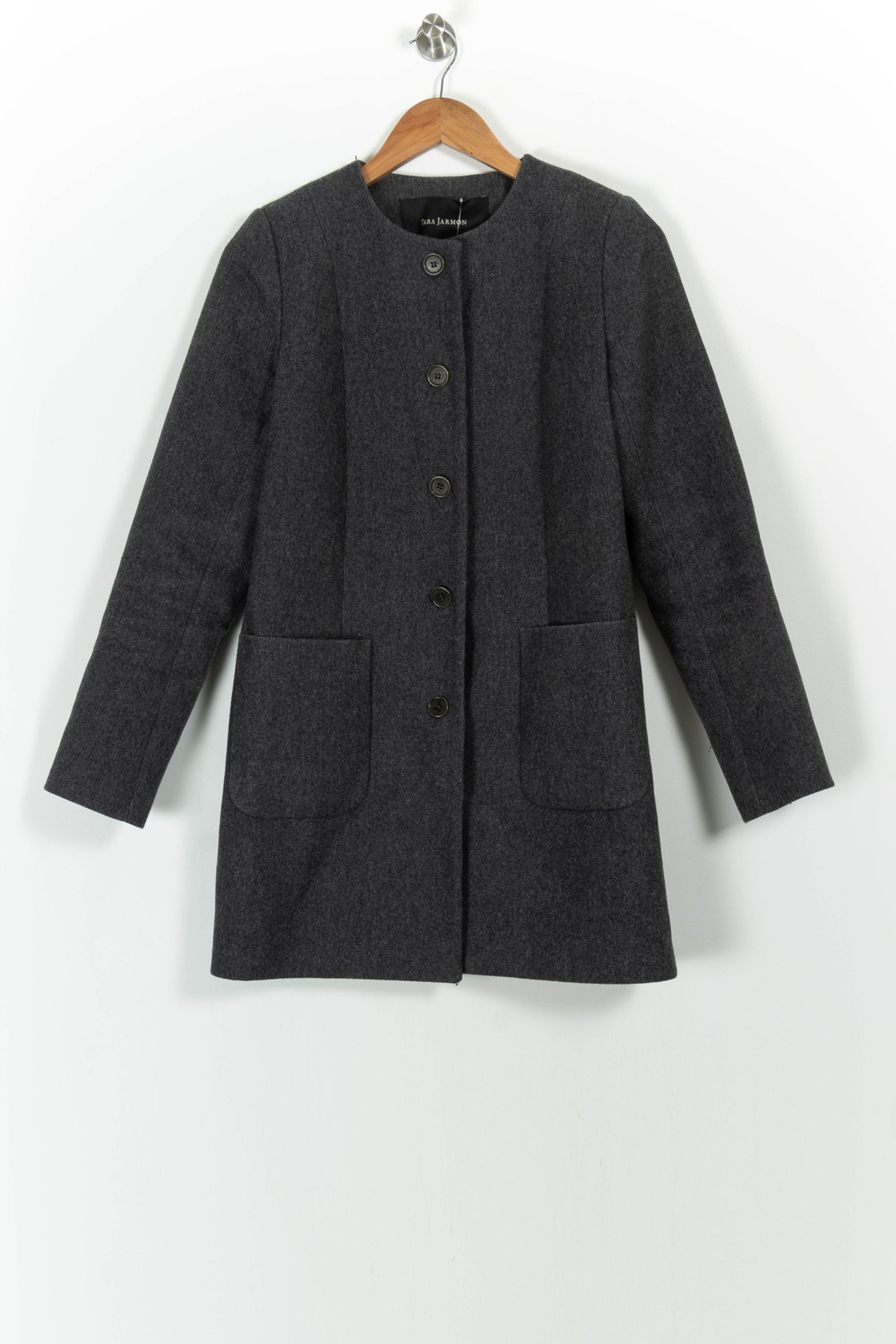Long coat TARA JARMON - Seconde Main Grey