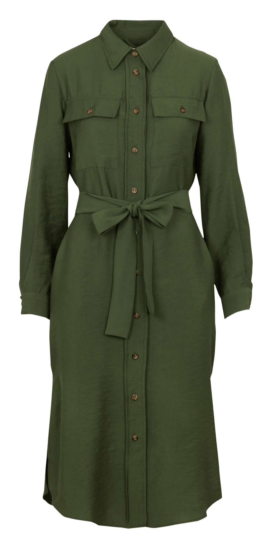 Robe chemise  MAISON 123 Kaki
