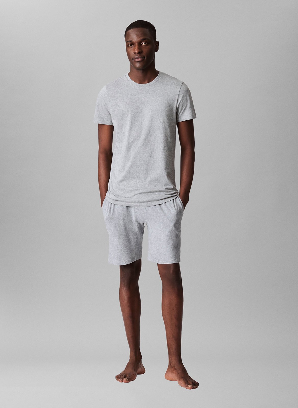 Set aus 3 Basic Rundhals-T-Shirts CALVIN KLEIN UNDERWEAR Mehrfarbig