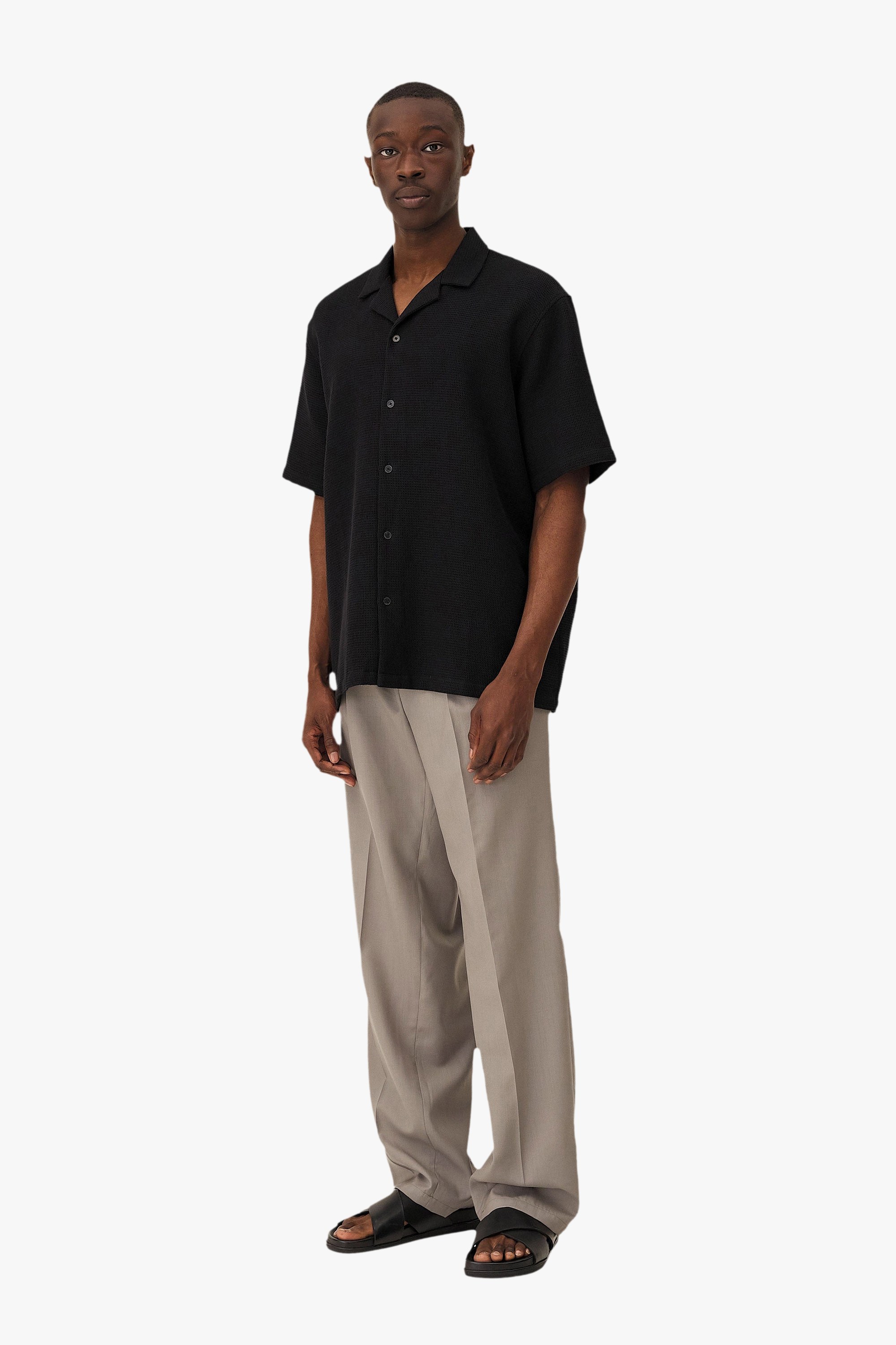 Casual Orleans Shirt Noyoco Black