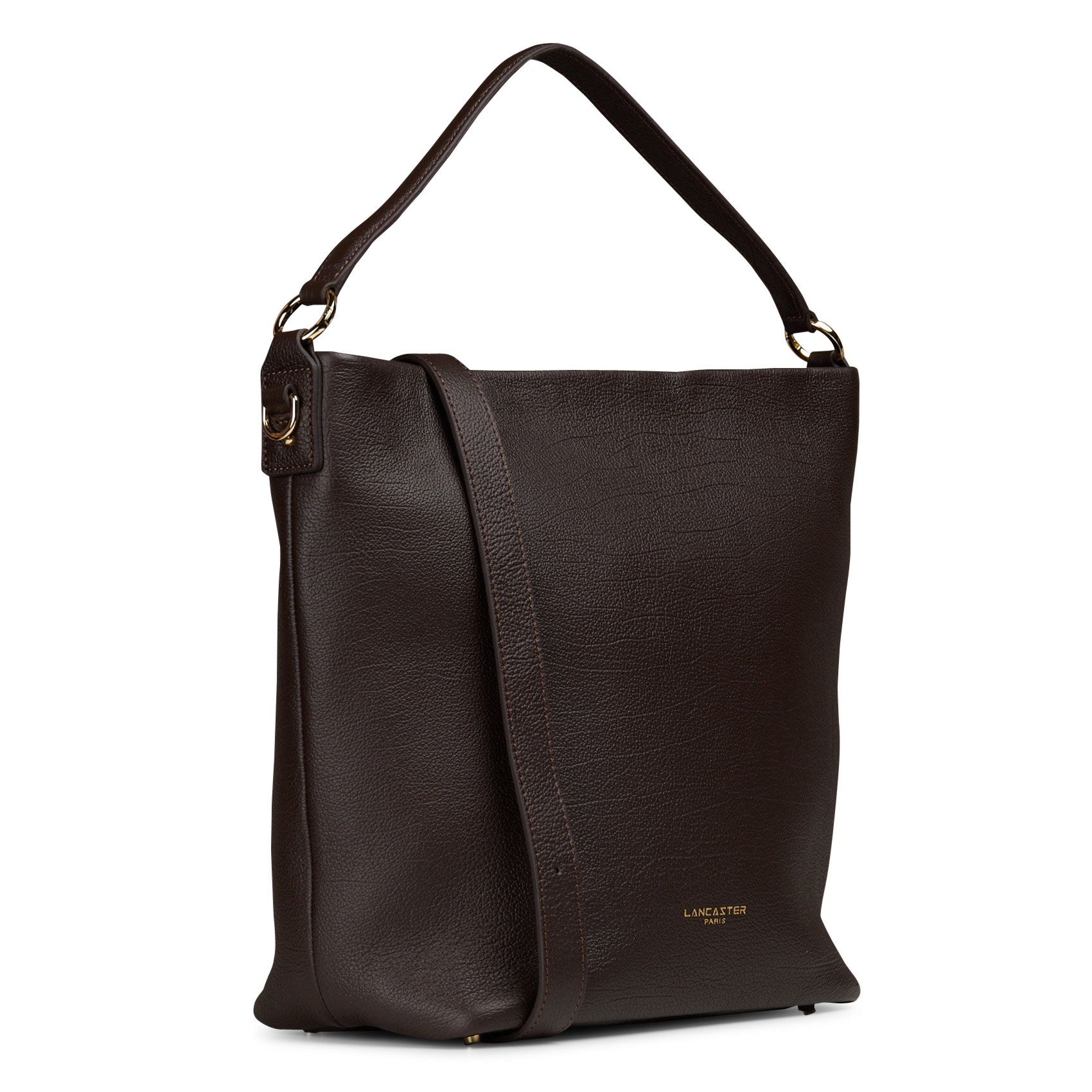 Leren handtas LANCASTER PARIS Bruin