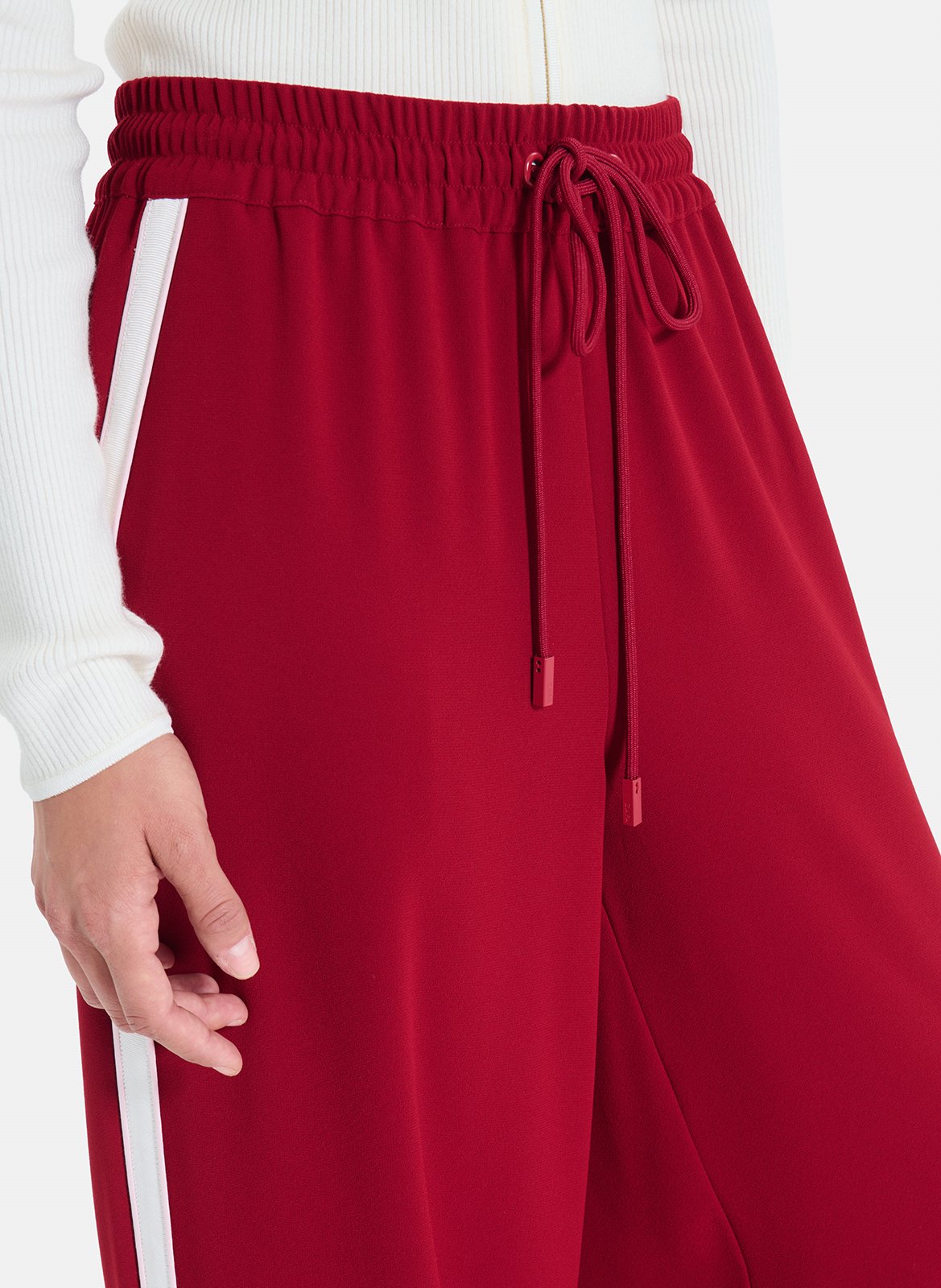 Wide leg straight joggers ZAPA Red