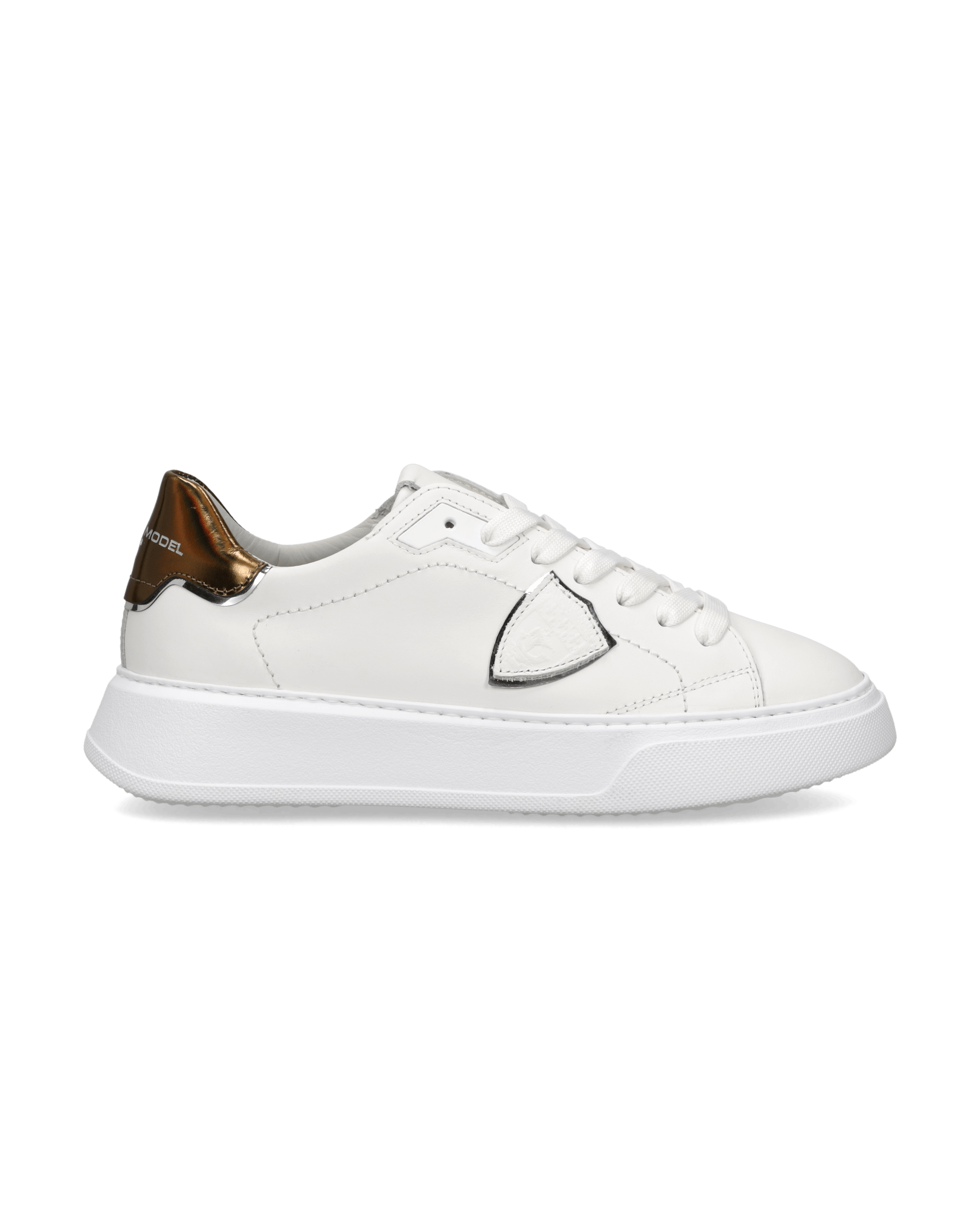 Tennis Temple Sneakers. PHILIPPE MODEL White