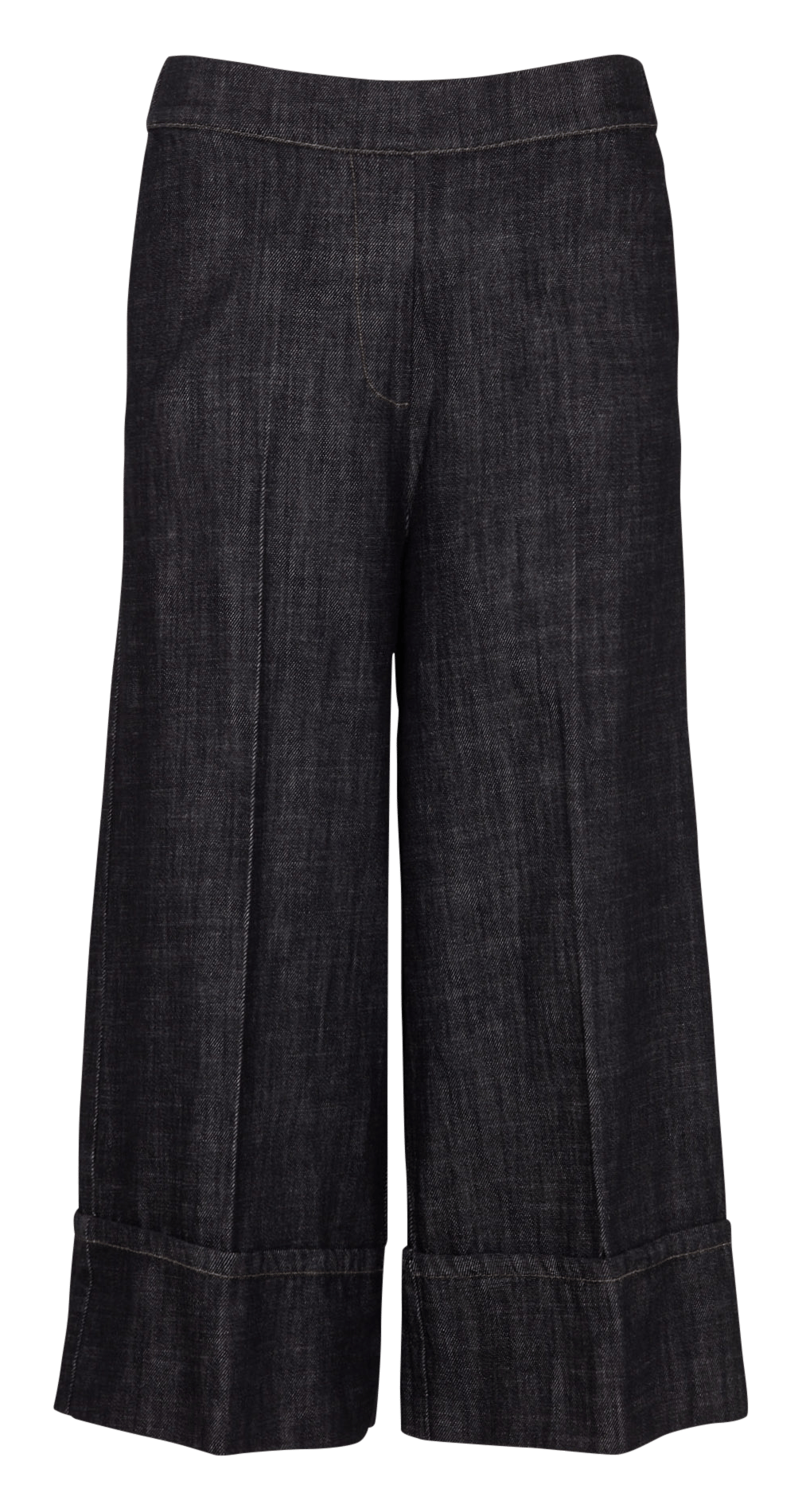 Jean cropped en coton HUMILITY Noir