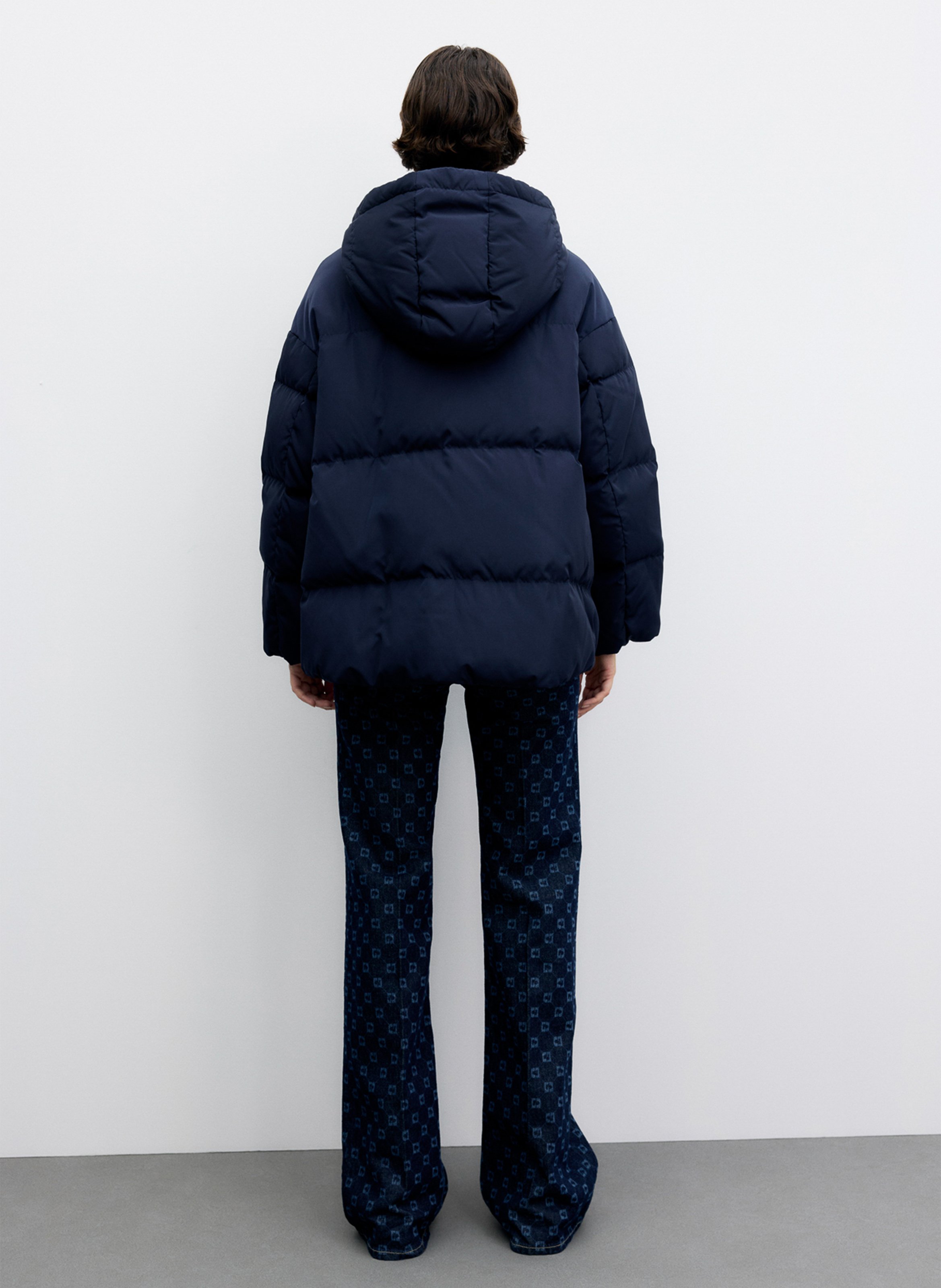 Kurze Daunenjacke mit Kapuze GERARD DAREL Blau