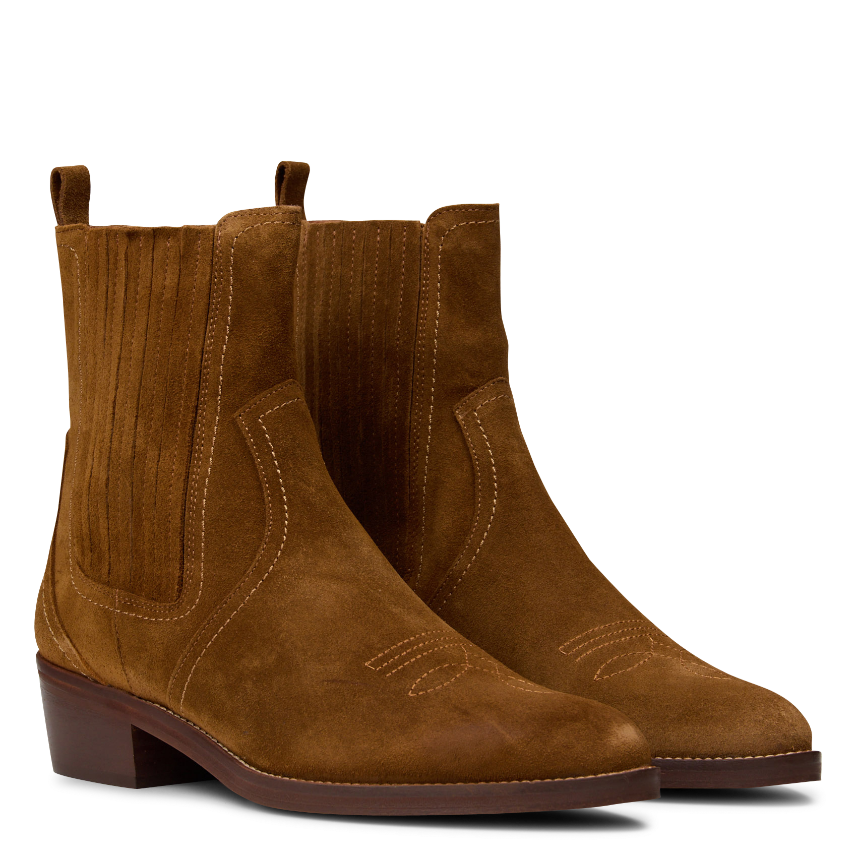 Bottinnes en cuir | Marron MELLOW YELLOW Femme