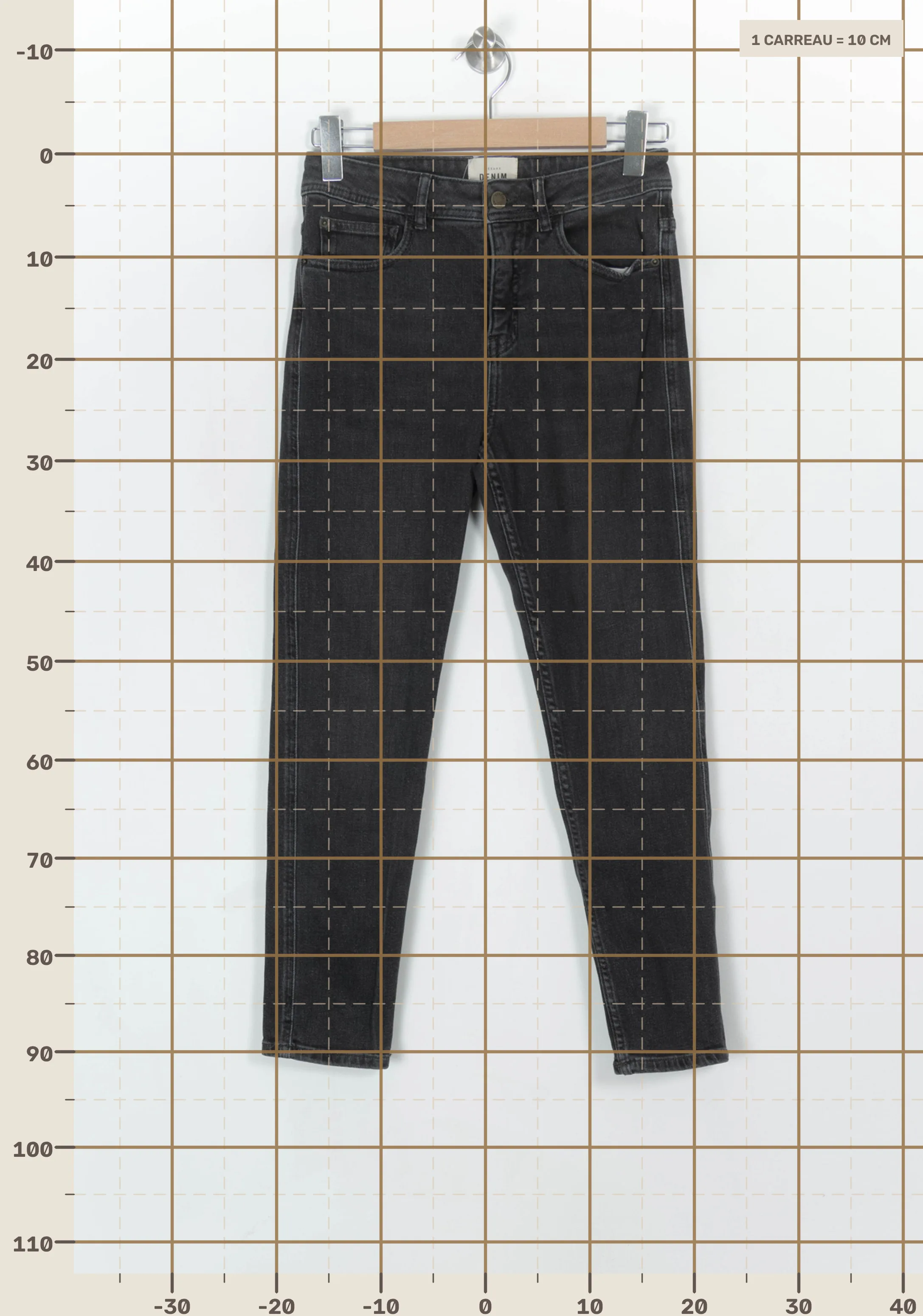 Jeans SEZANE - Seconde main Grey