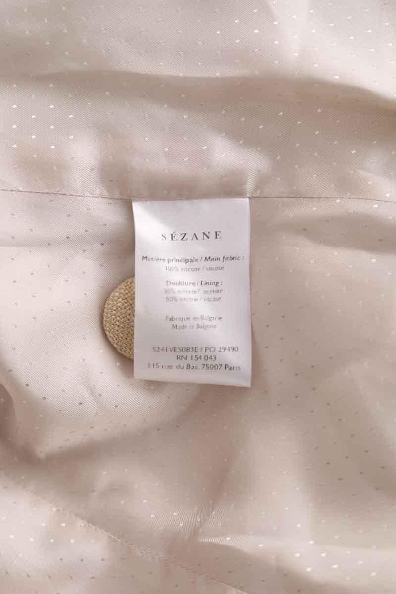 Blazer SEZANE - Seconde main Beige