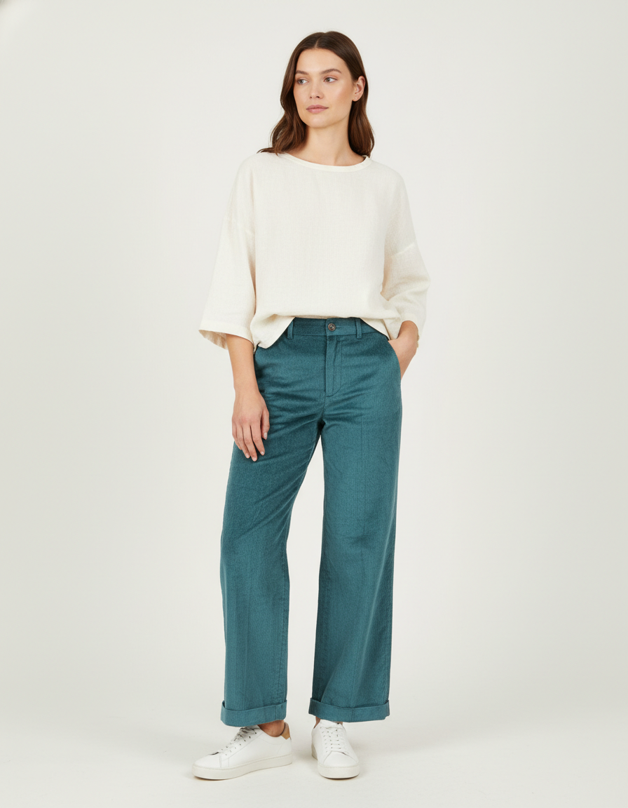 Pants BELLEROSE - Seconde Main Blue