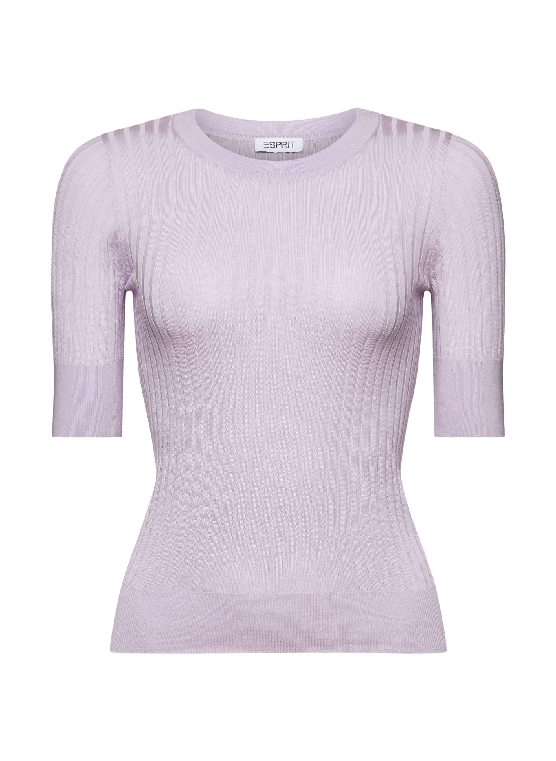 Pull col rond  ESPRIT Violet