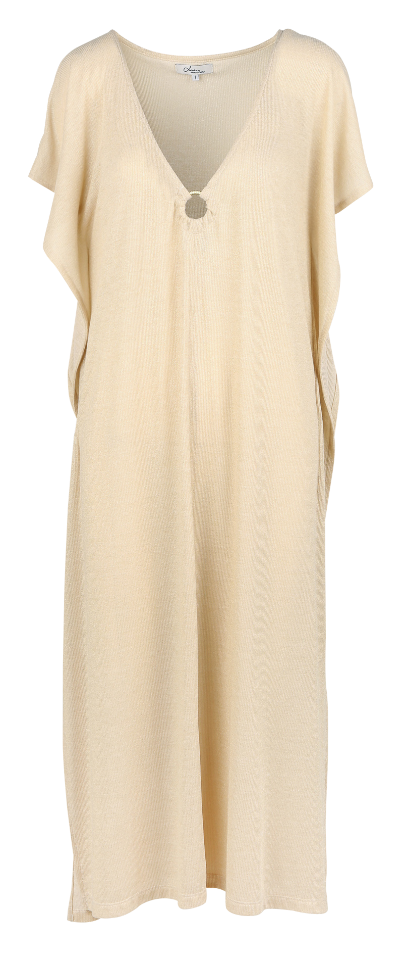 Metallic beach tunic FABIOLA HAMAMET Mordore