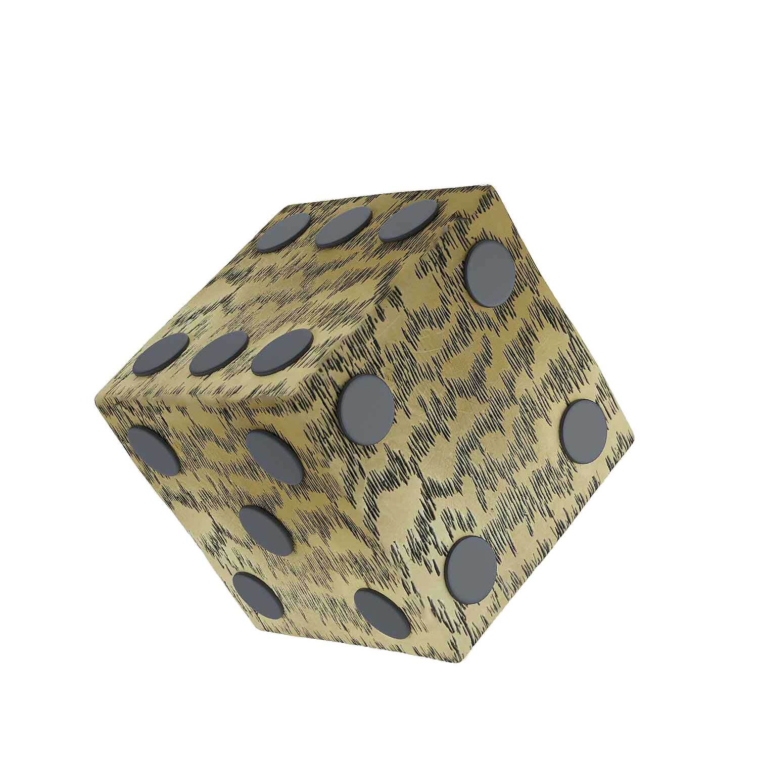 Die-shaped trinket POTIRON PARIS Golden