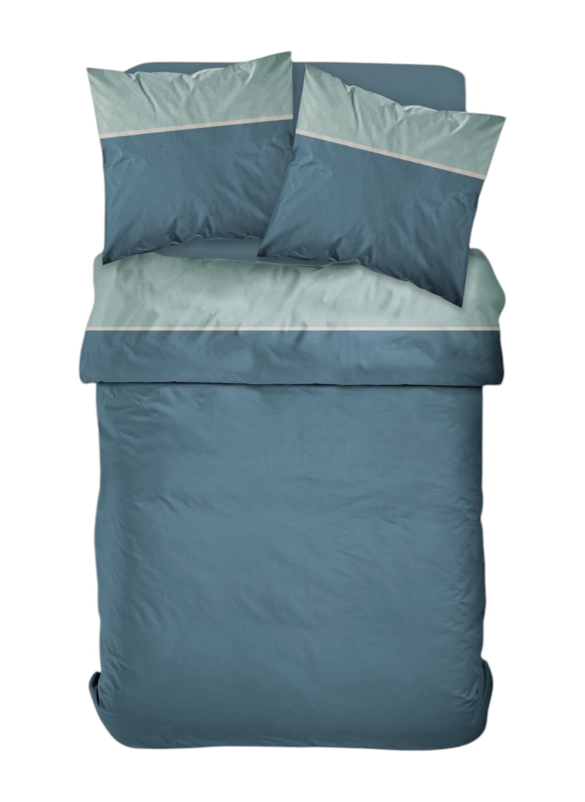 Cotton bedding set TODAY LINGE DE MAISON Green