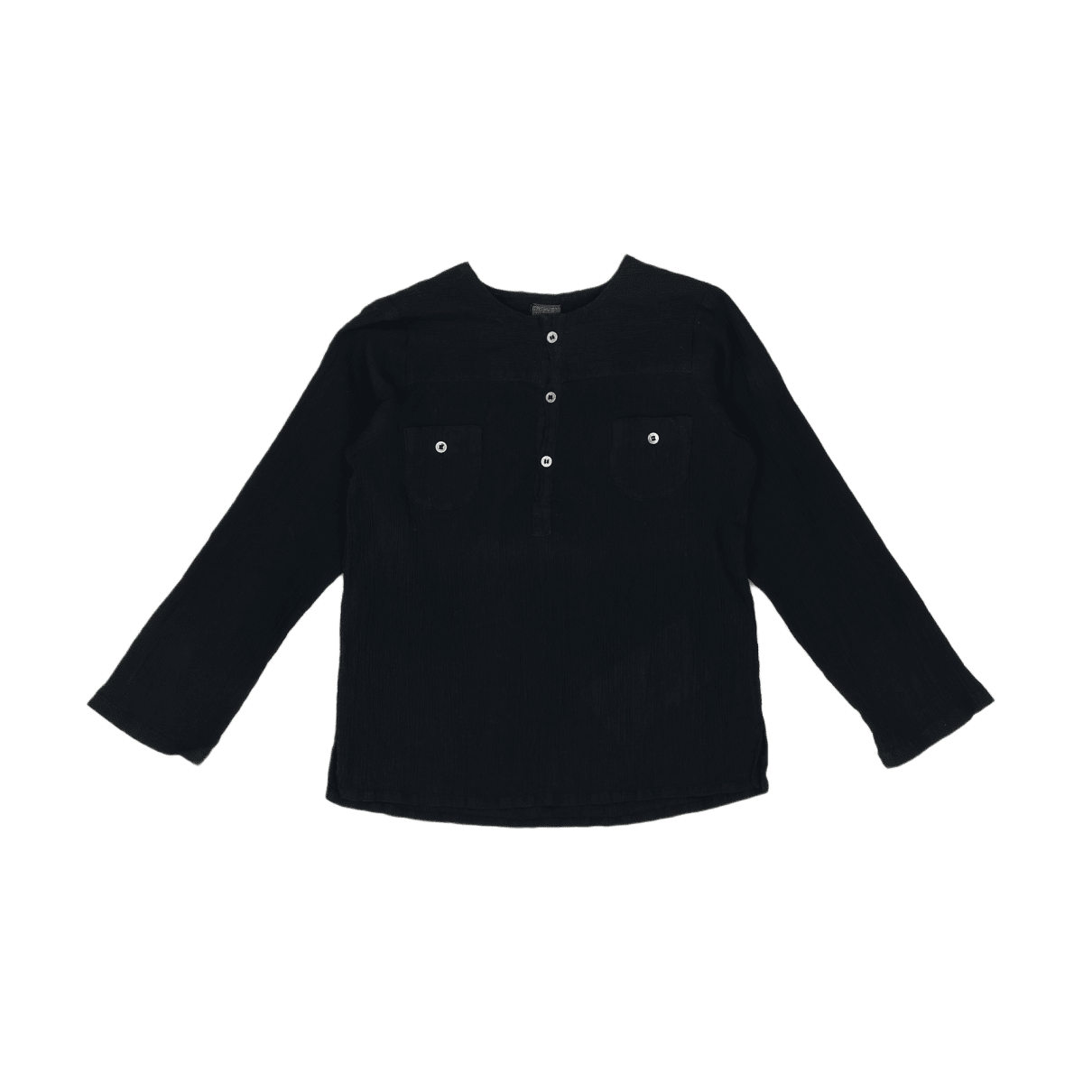 Black children's shirt - 6 years BONTON - Seconde Main Black