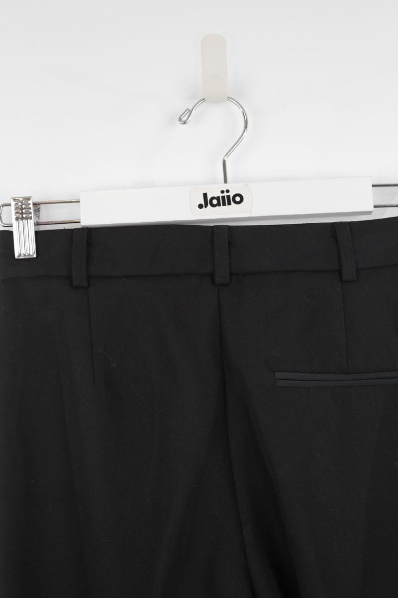 Bandol straight woollen trousers TARA JARMON - Seconde Main Black