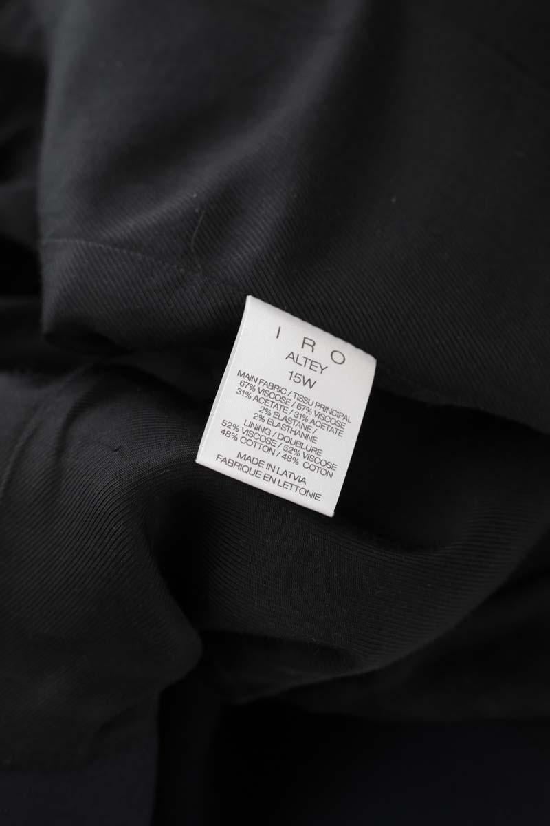 Navy sleeveless jacket IRO - Seconde Main Blue