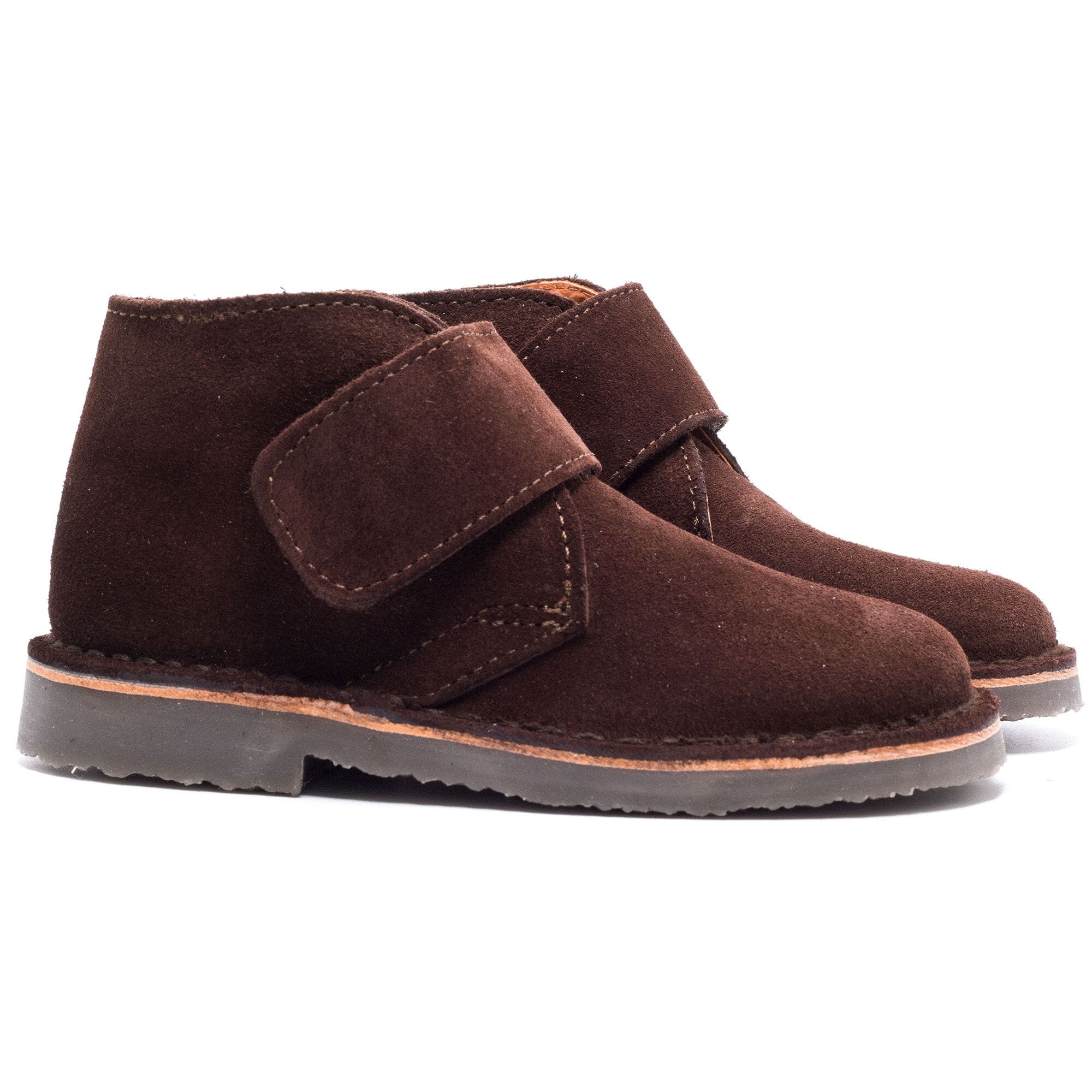 Baby shoes with Velcro closure Boni & Sidonie Brown