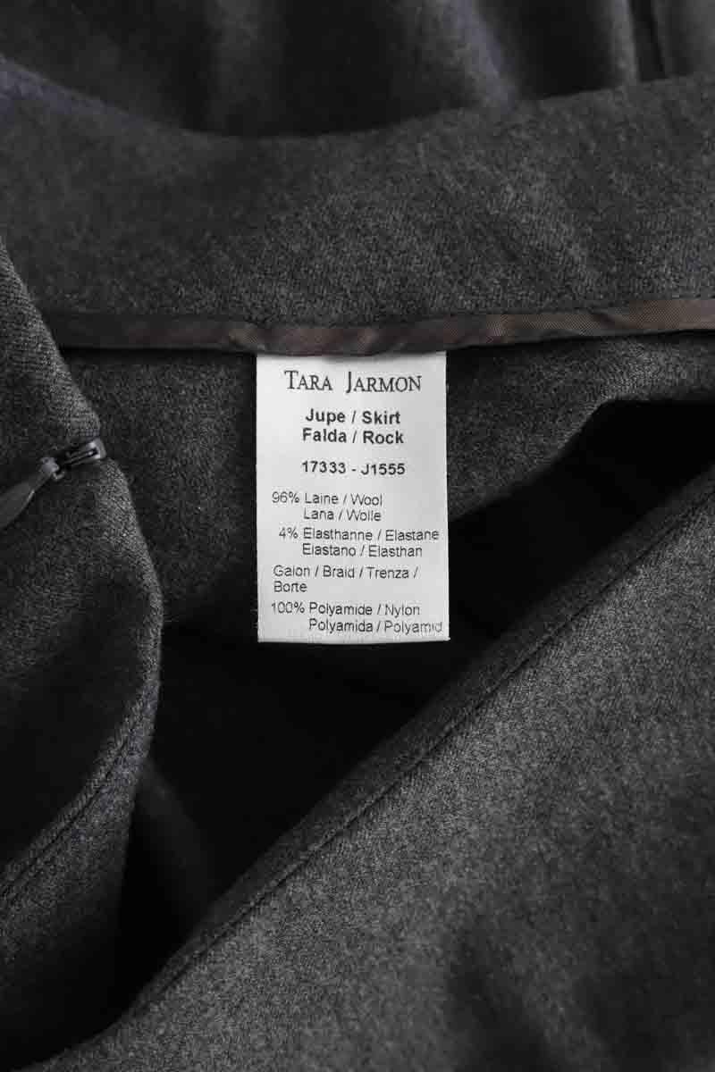 Wool skirt TARA JARMON - Seconde Main Grey
