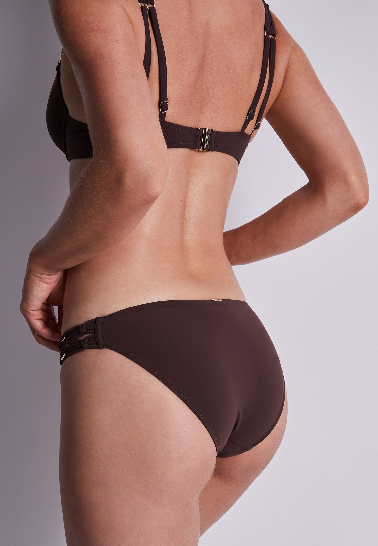 Brazilian bikini bottoms AUBADE Brown