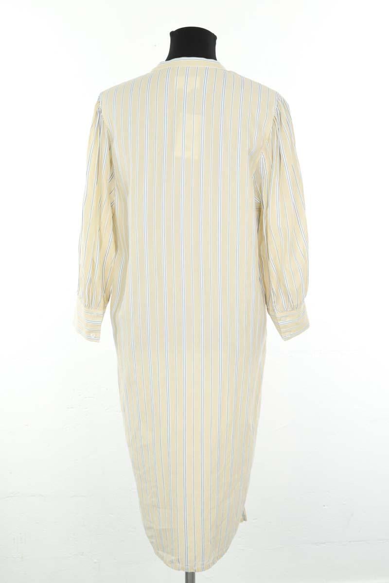 Cotton dress CHLOE STORA - SECONDE MAIN Beige