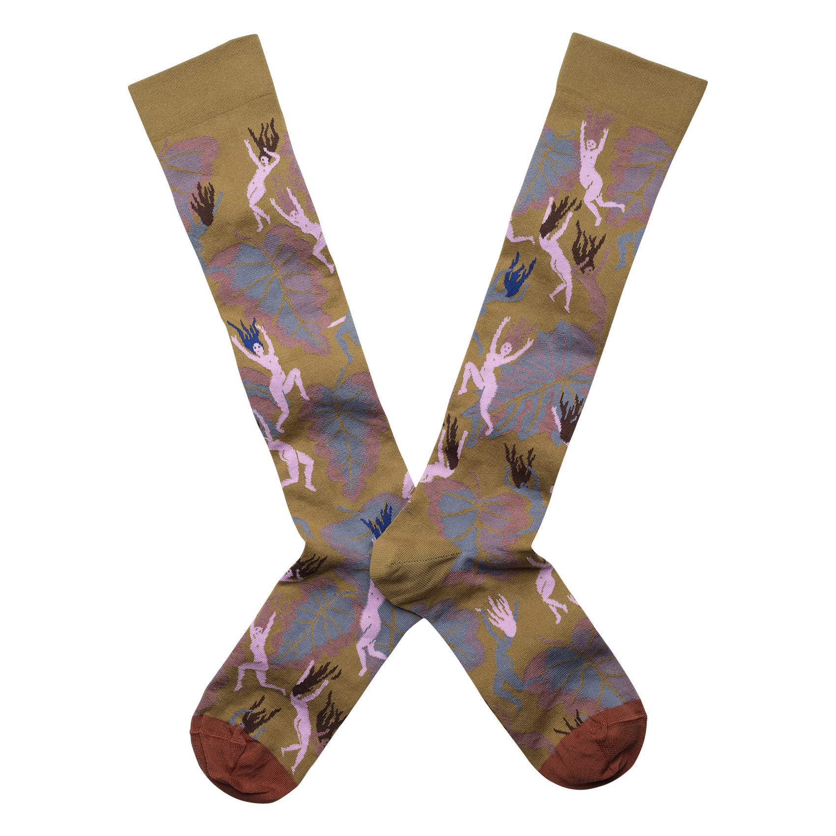 Chaussettes en coton mélangé imprimé BONNE MAISON Multicolore