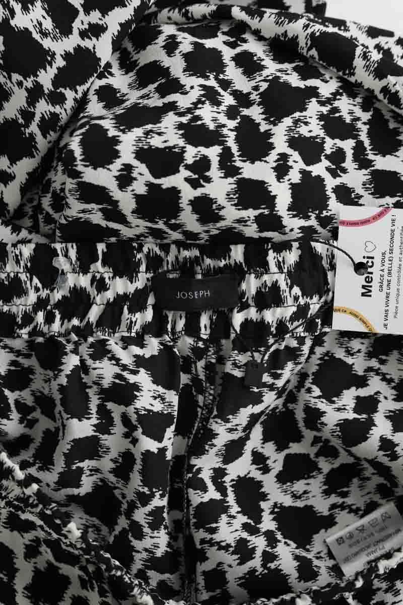 Silk trousers JOSEPH - Seconde Main Black