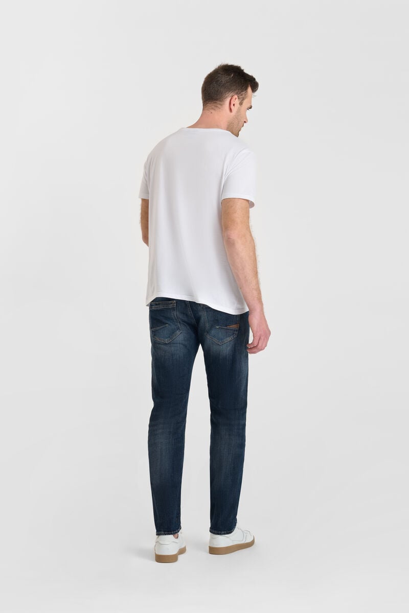 Slim stretch jeans, length 34 LE TEMPS DES CERISES Blue