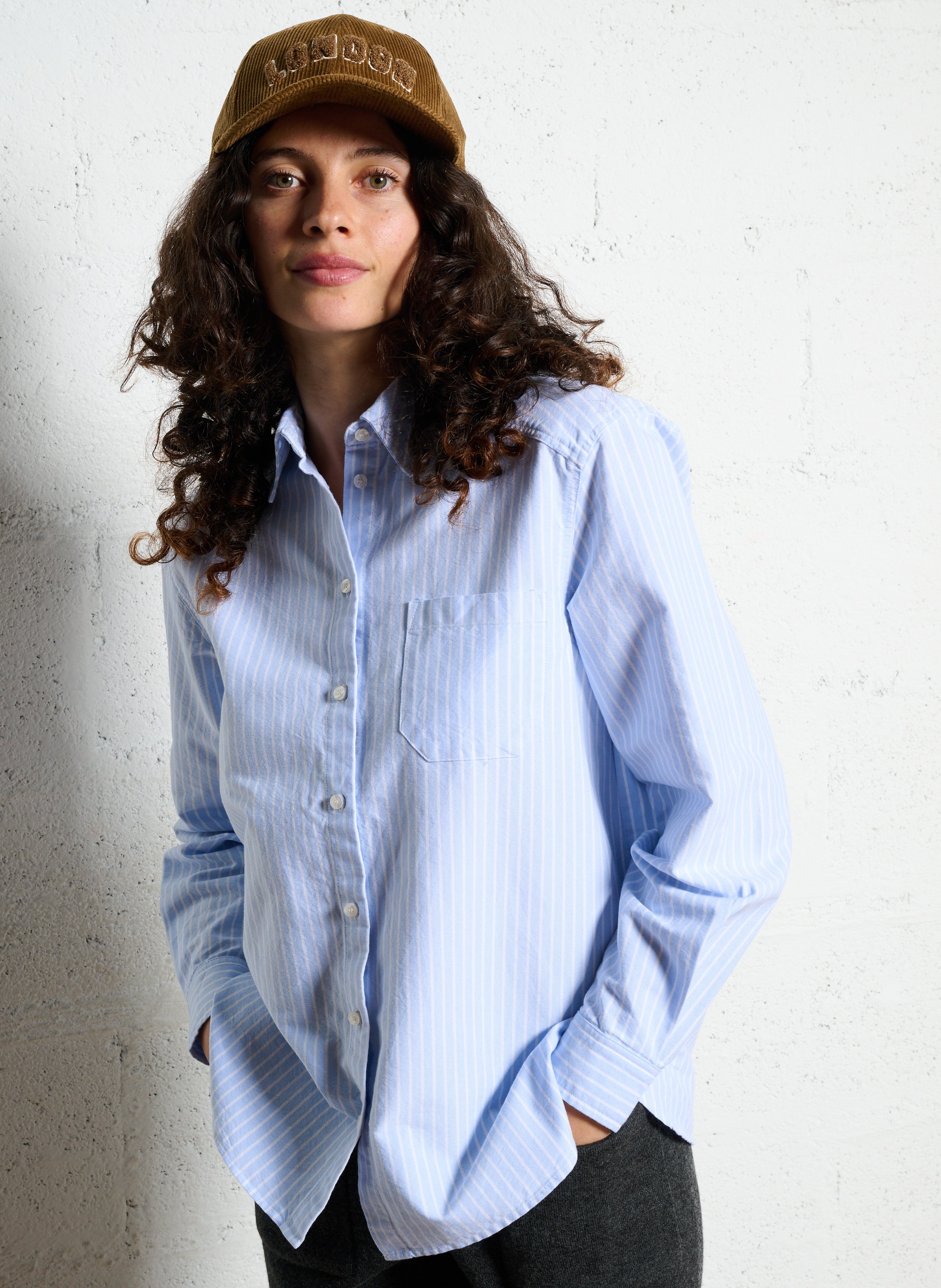 Chemise col classique en coton MAISON 123