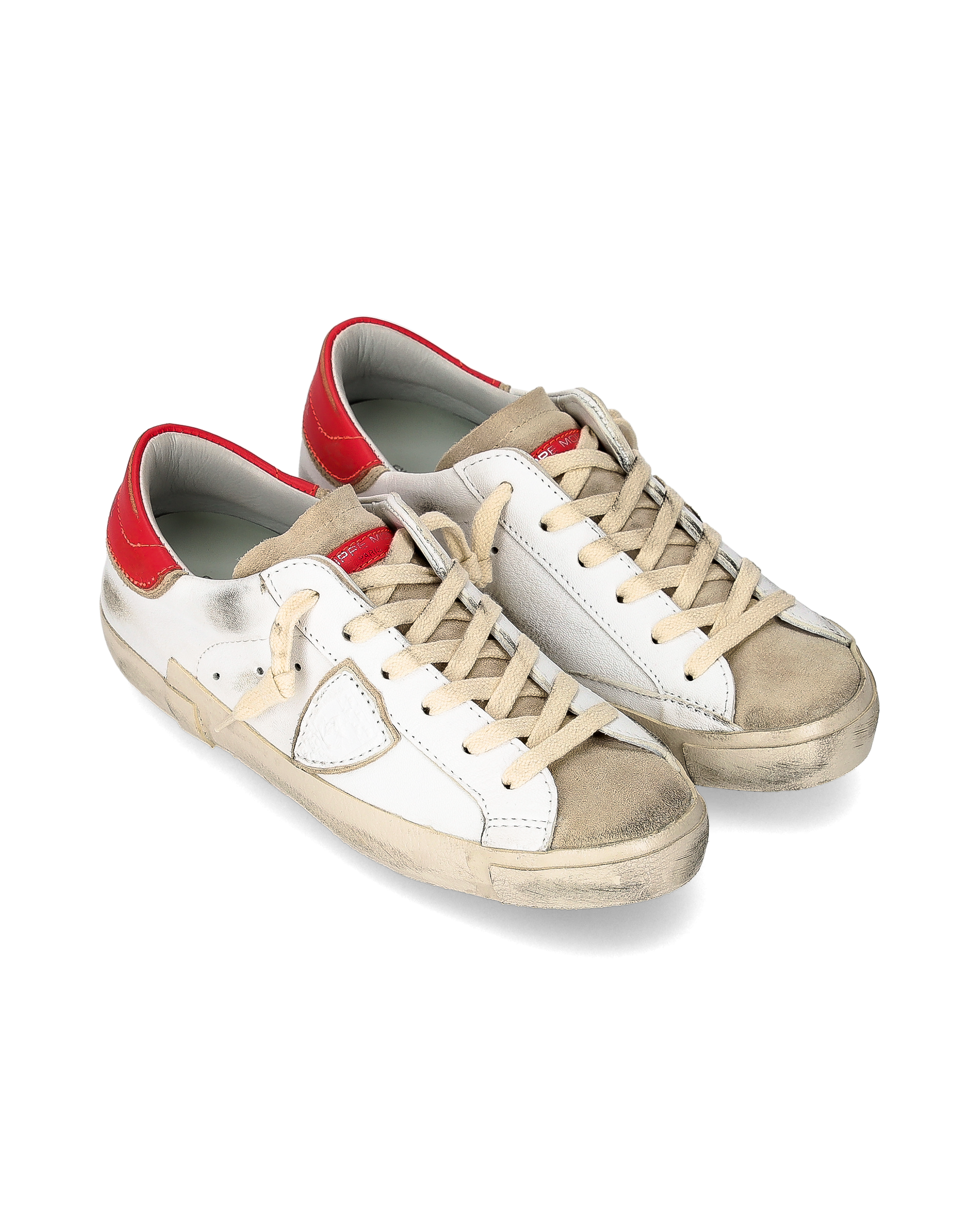 Tennis sneakers. PHILIPPE MODEL Red