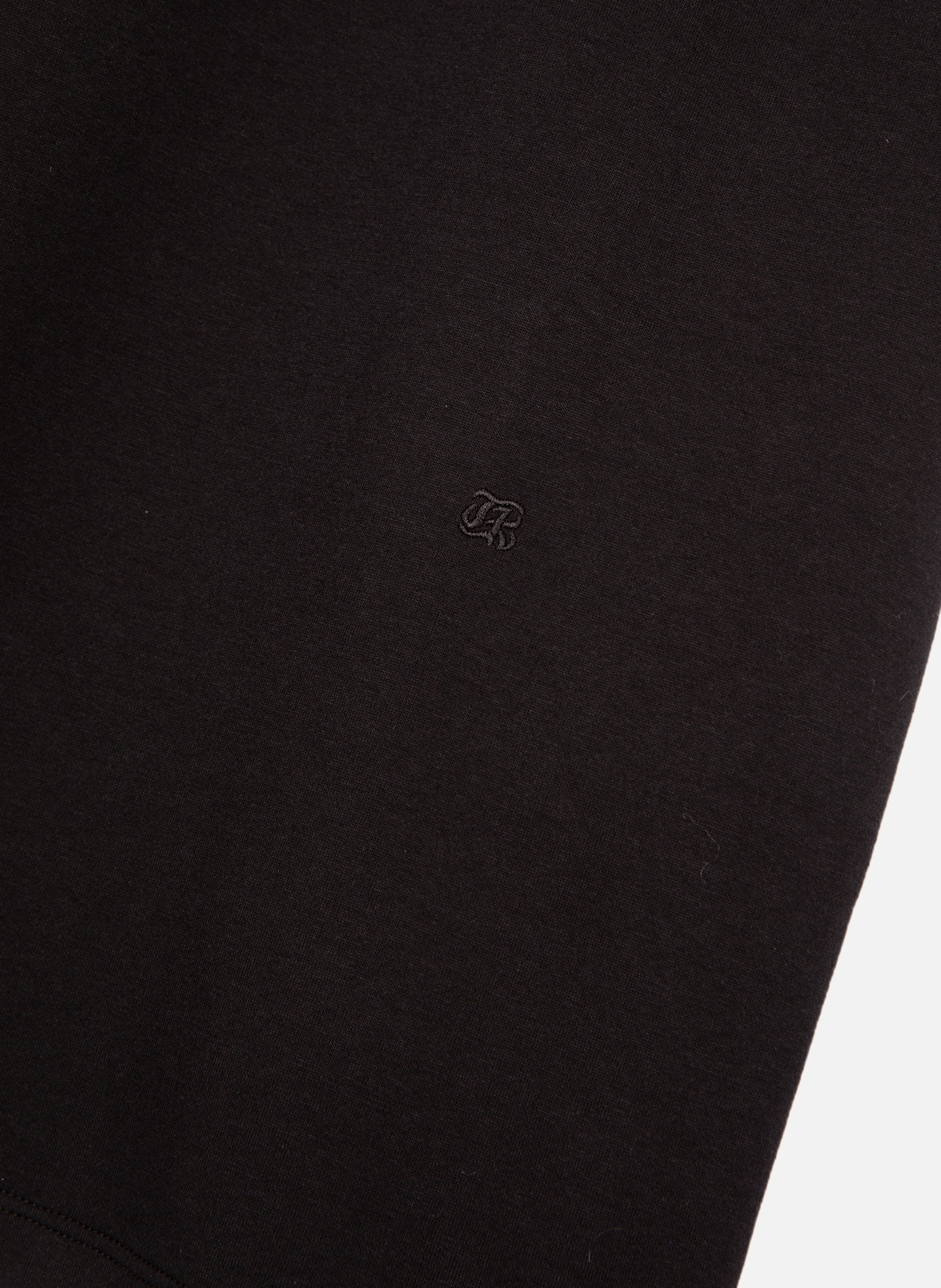 Straight fit cotton blend t-shirt THE KOOPLES Black