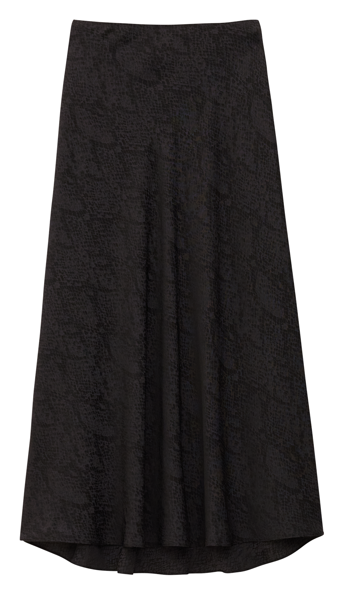 Jupe midi fluide jacquard python BA&SH