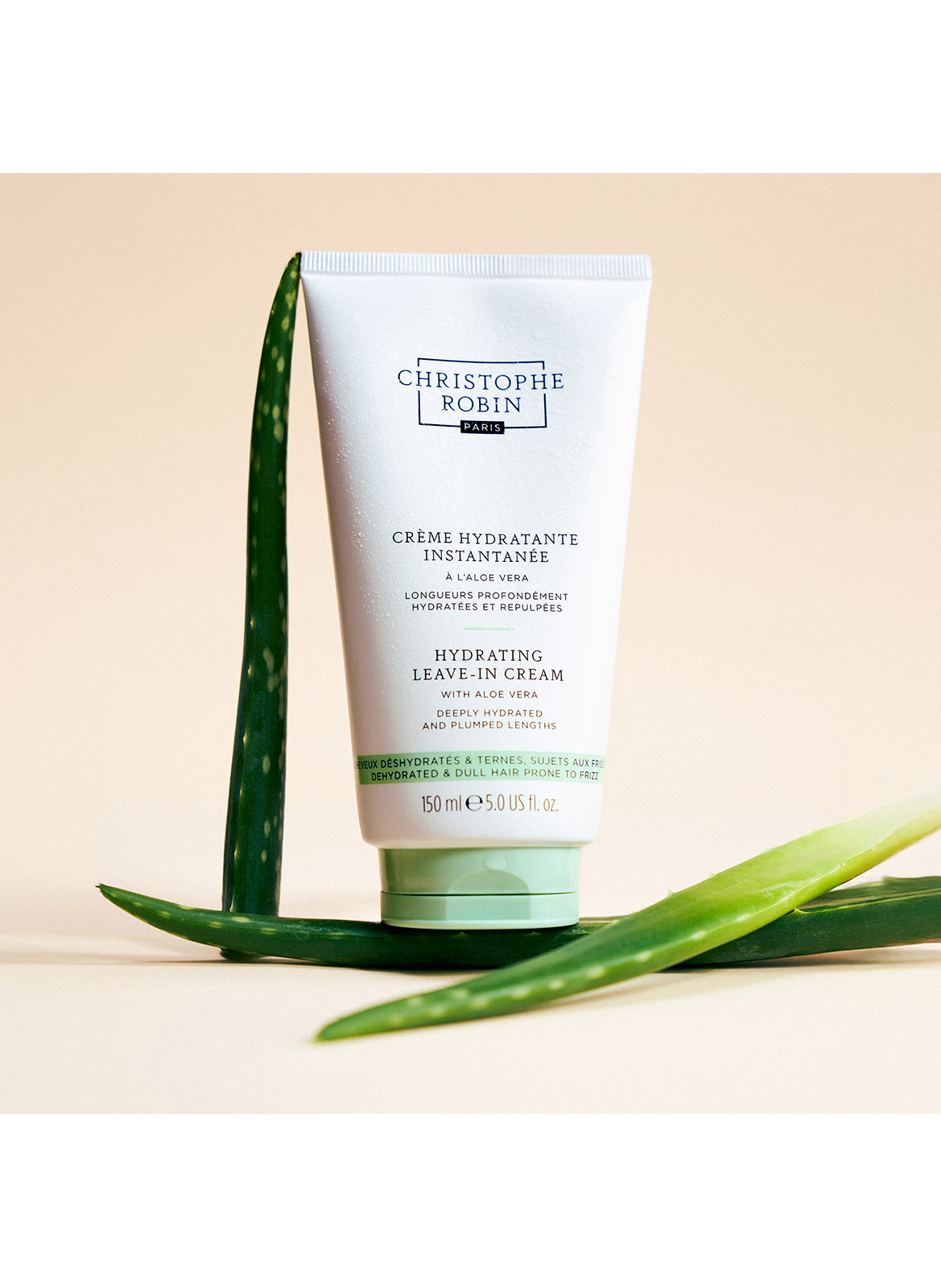 Instant-Feuchtigkeitscreme mit Aloe Vera CHRISTOPHE ROBIN No color