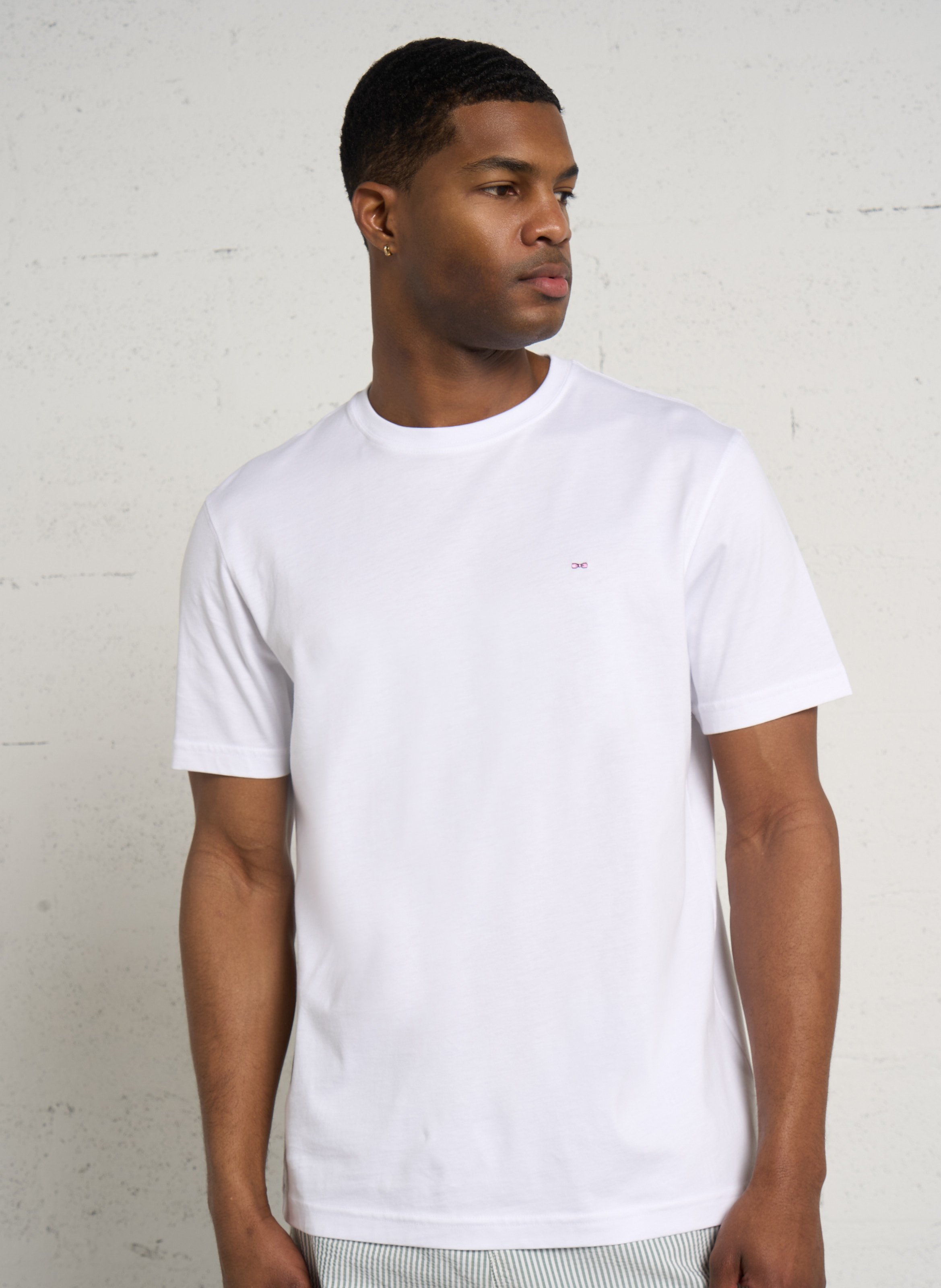 Tee-shirt oversize col rond en coton EDEN PARK