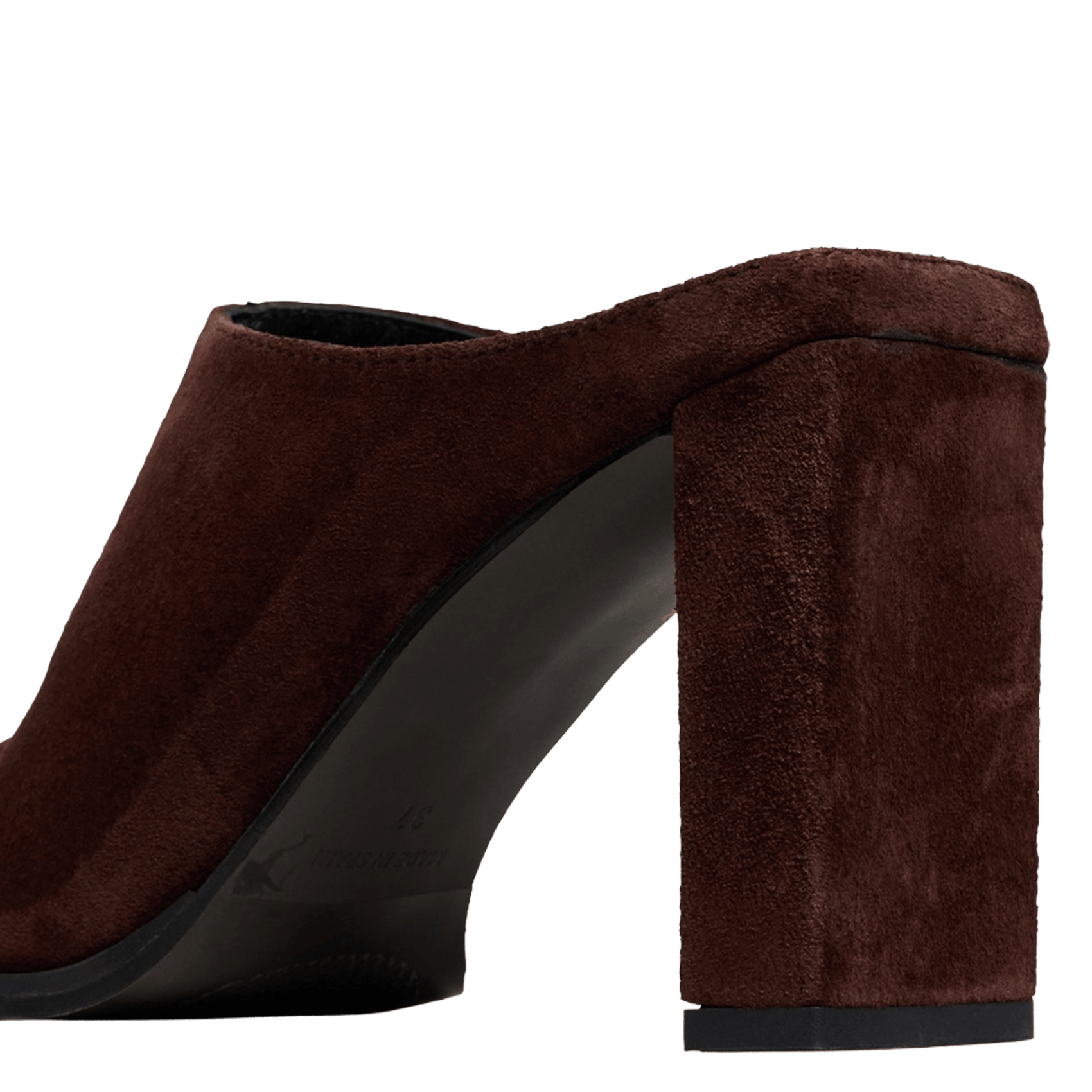 Mules hautes en cuir JONAK Marron